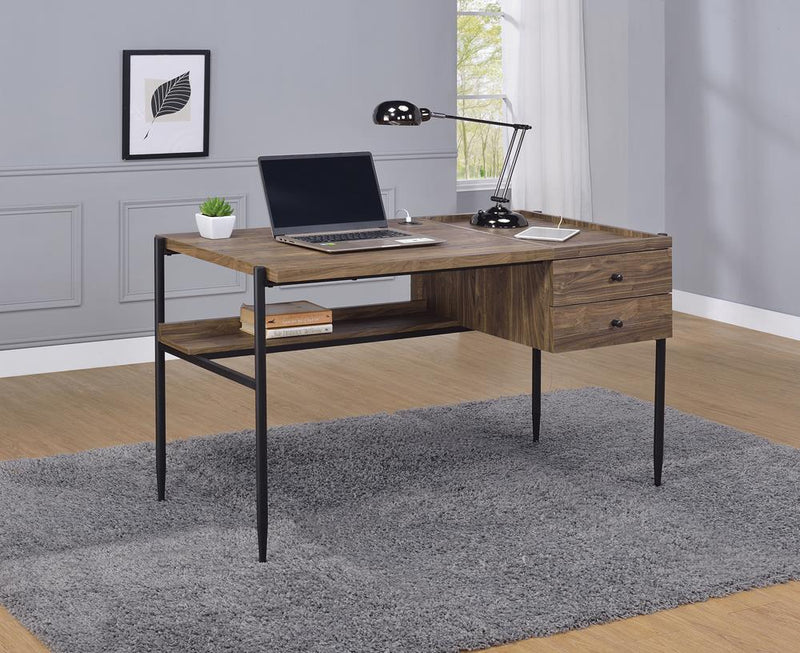 G804291 Writing Desk W/ Outlet