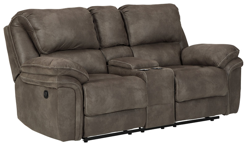 Trementon Reclining Loveseat with Console