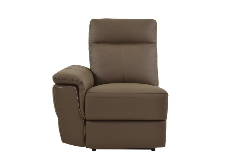 Homelegance Furniture Olympia Power LSF Reclining Chair with USB Port 8308-LCPW