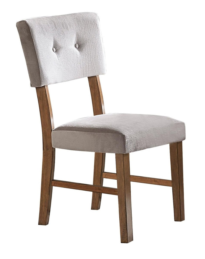 Homelegance Edam Side Chair in Light Oak (Set of 2)