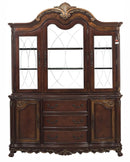 Homelegance Deryn Park Buffet and Hutch in Dark Cherry 2243-50*
