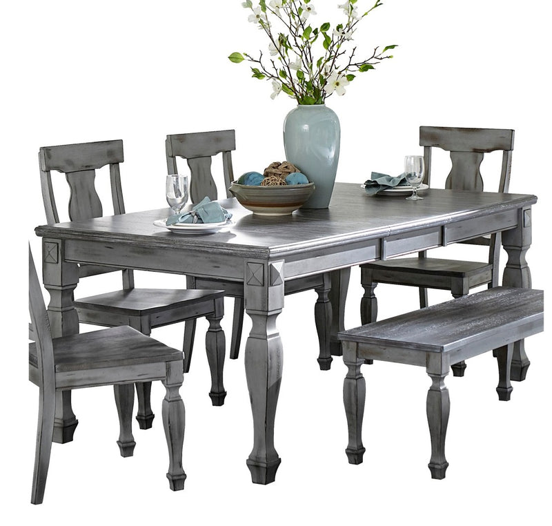 Homelegance Fulbright Dining Table in Gray 5520-78