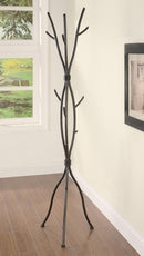 G900864 Casual Brown Twig Style Metal Coat Rack