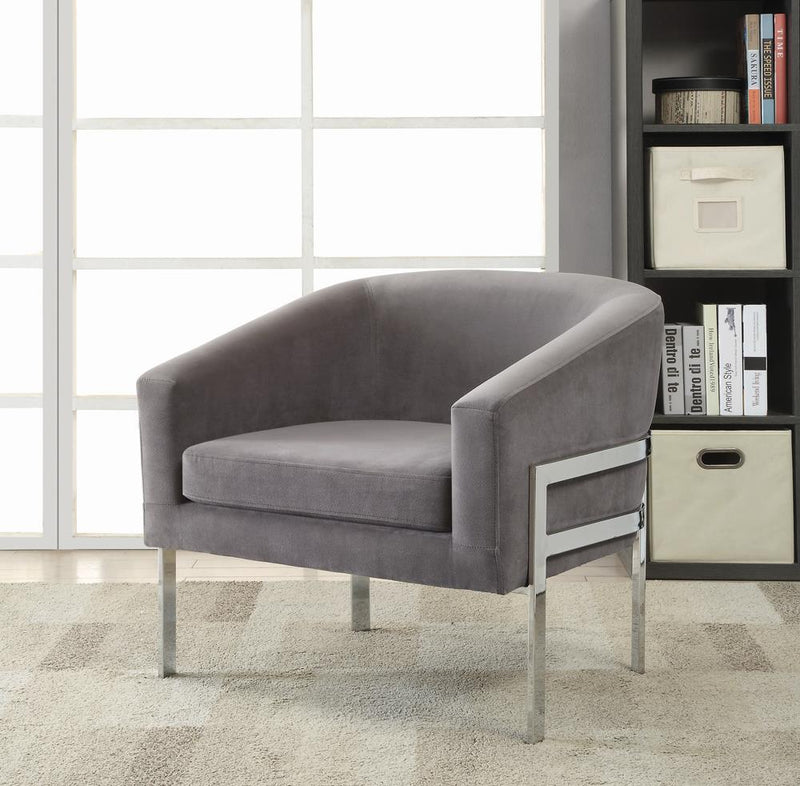 G902531 Contemporary Grey Accent Chair