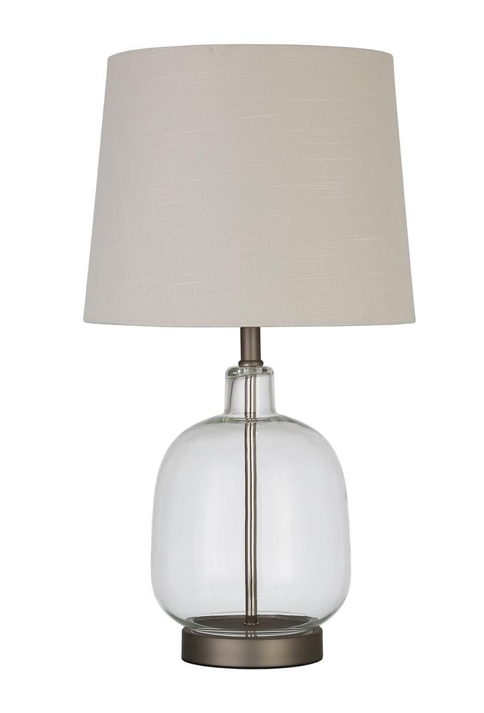 G920017 Transitional Clear Table Lamp