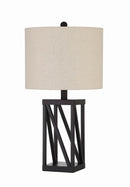 G920020 Transitional Black Table Lamp