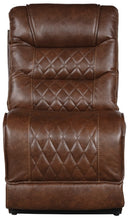 Homelegance Furniture Putnam Armless Chair in Brown 9405BR-AC