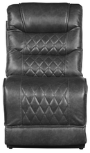 Homelegance Furniture Putnam Armless Chair in Gray 9405GY-AC