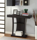 G950048 Contemporary Cappuccino Console Table
