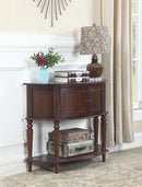 Traditional Brown Console Table