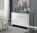 G951100 Contemporary Silver and Black Cabinet