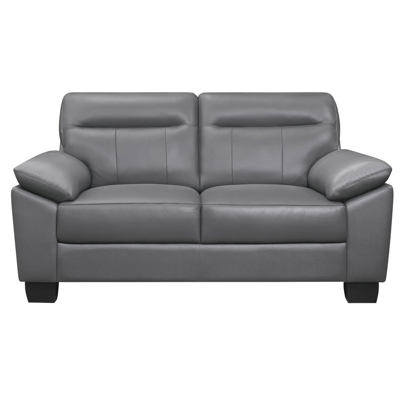 Homelegance Furniture Denizen Loveseat in Dark Gray 9537DGY-2