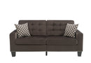 Homelegance Furniture Lantana Sofa in Chocolate 9957CH-3