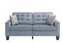 Homelegance Furniture Lantana Sofa in Gray 9957GY-3