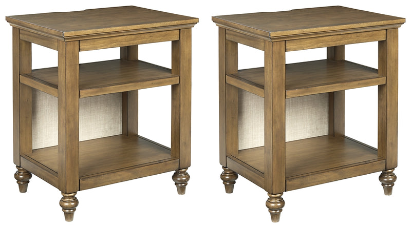 Brickwell 2-Piece End Table Set
