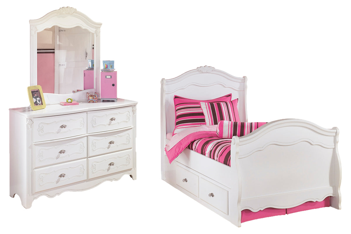 Ashley exquisite poster bed best sale