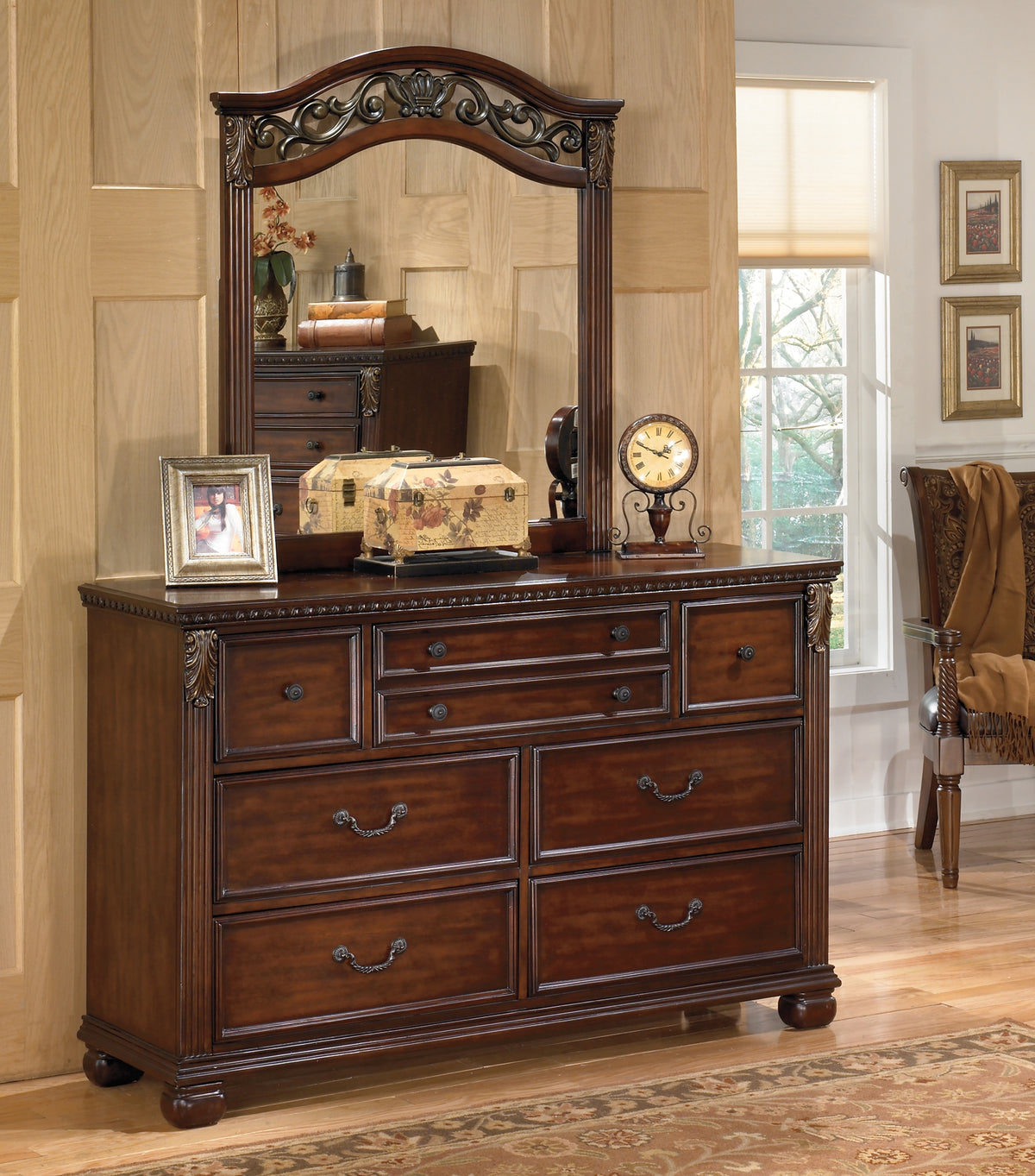 Leahlyn Dresser and Mirror Dresser Michael s Discount Portland