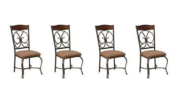 Glambrey 4-Piece Dining Chair Set