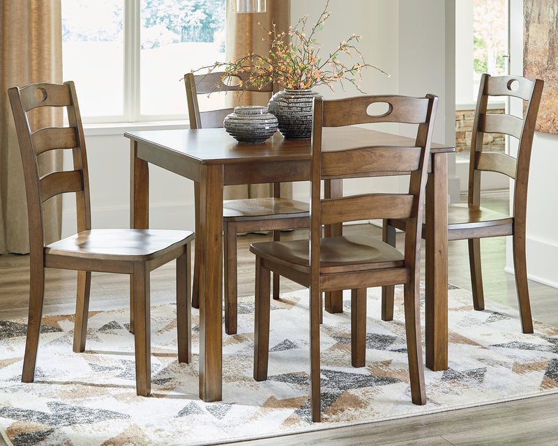 Hazelteen Dining Table and Chairs (Set of 5)