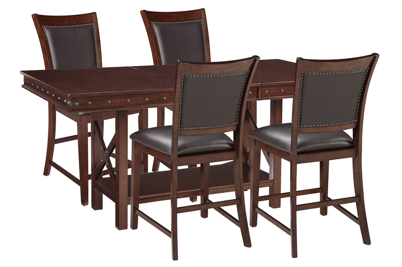 Collenburg 5-Piece Counter Height Dining Room Set
