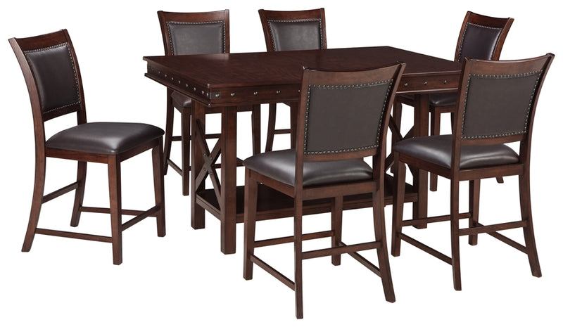 Collenburg 7-Piece Counter Height Dining Room Set