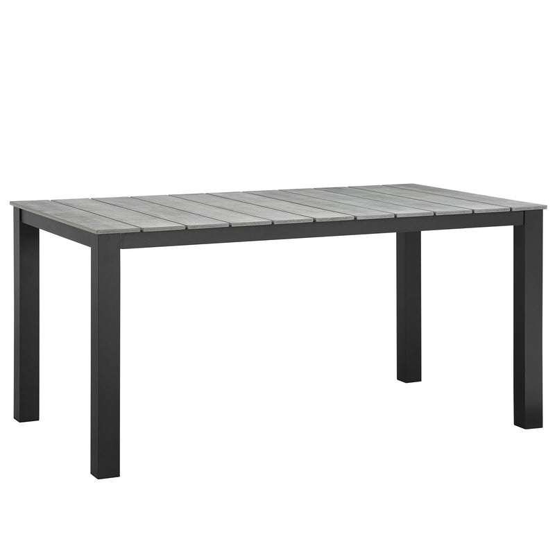 Maine 63" Outdoor Patio Dining Table image