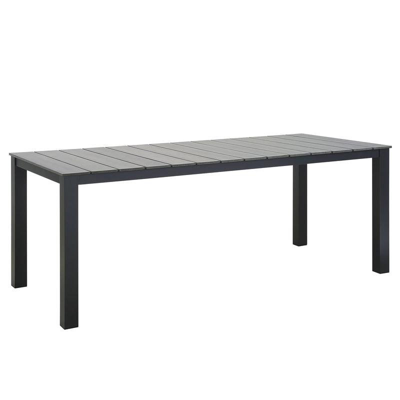 Maine 80" Outdoor Patio Dining Table image