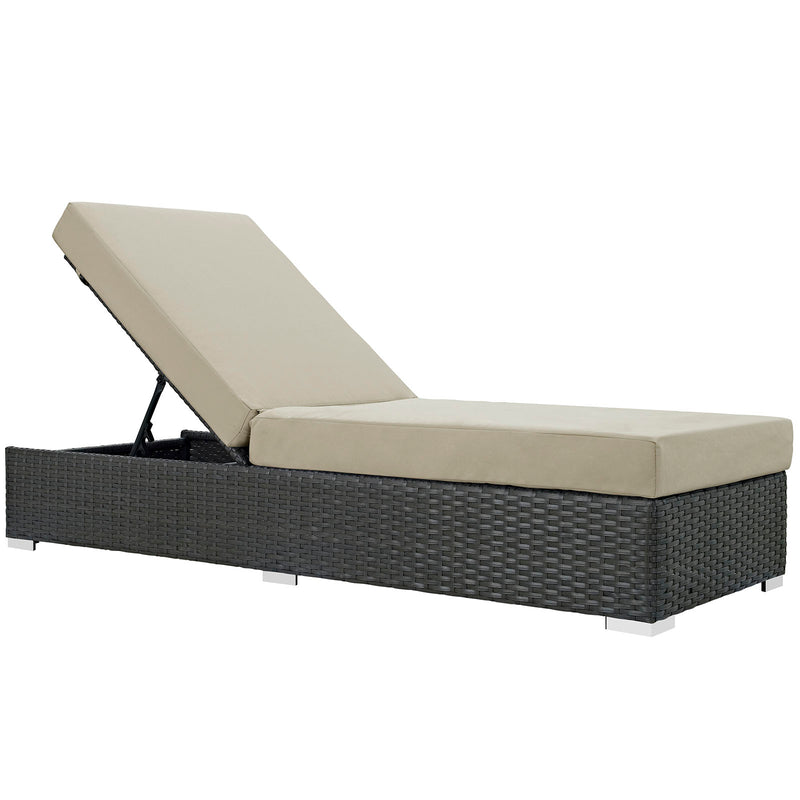 Sojourn Outdoor Patio Sunbrella� Chaise Lounge image