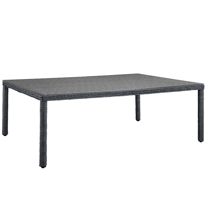 Summon 90" Outdoor Patio Dining Table image