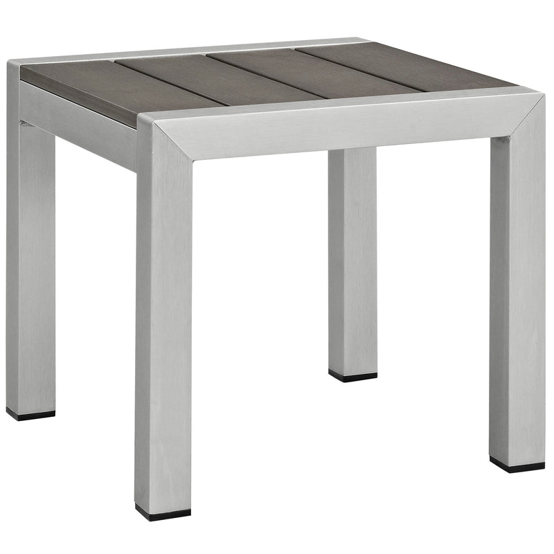 Shore Outdoor Patio Aluminum Side Table image