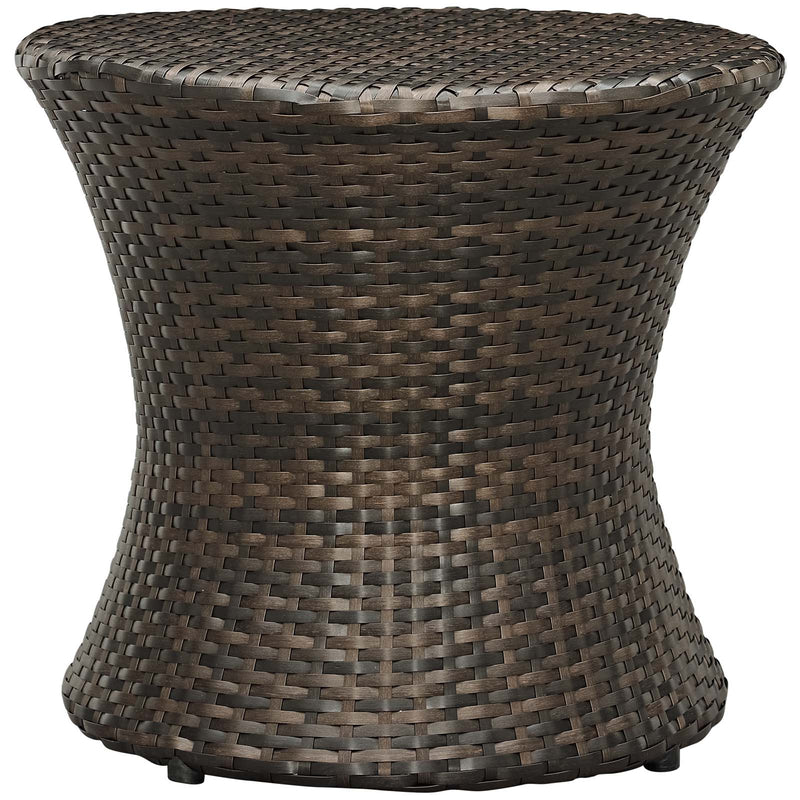 Stage Round Outdoor Patio Side Table image