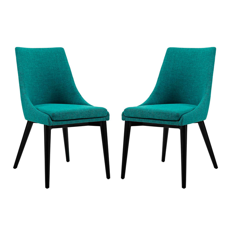 viscount Dining Side Chair Fabric Set of 2