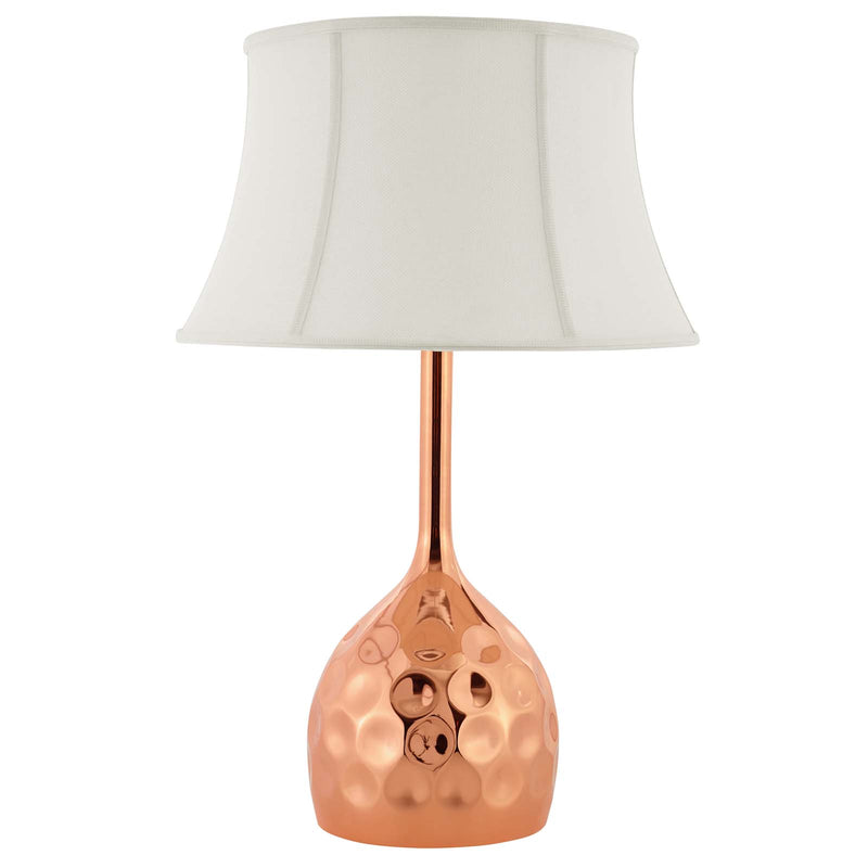 Dimple Rose Gold Table Lamp