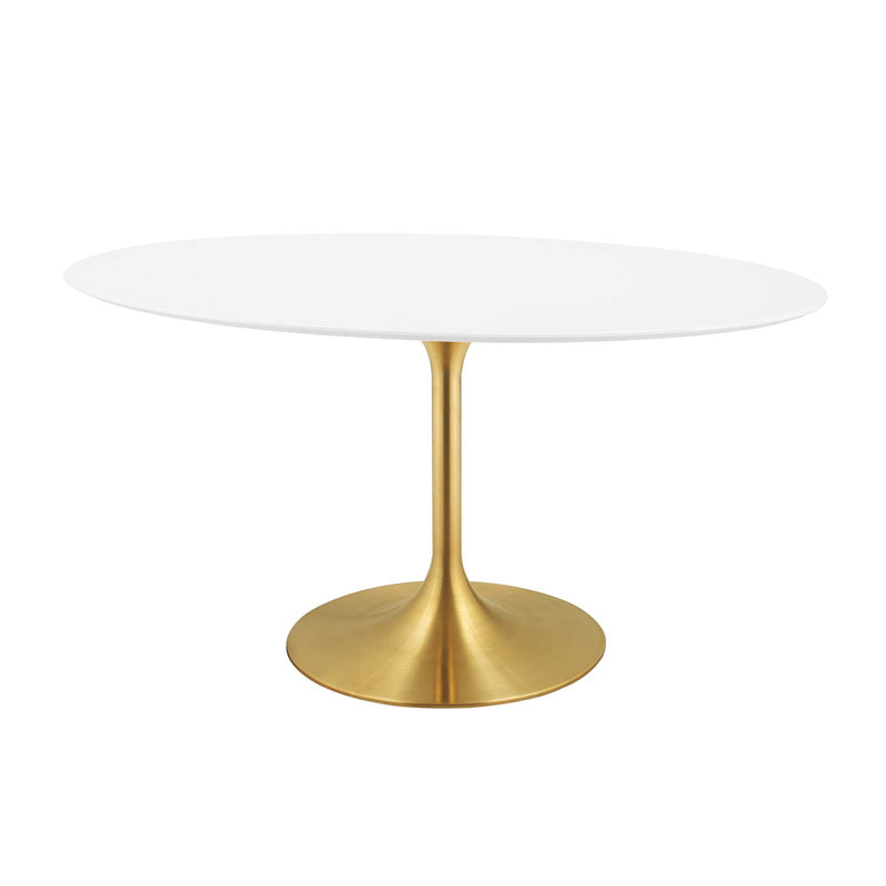 Lippa 60" Oval Wood Dining Table