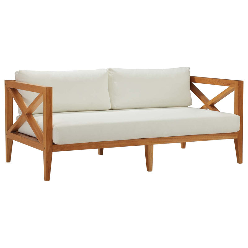 Northlake Outdoor Patio Premium Grade A Teak Wood Sofa image
