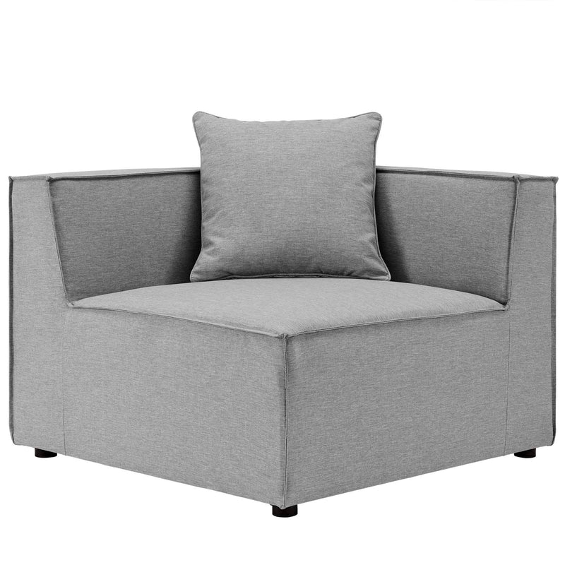 Saybrook Outdoor Patio Upholstered Sectional Sofa Corner Chair image