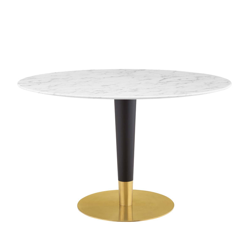 Zinque 47" Artificial Marble Dining Table image