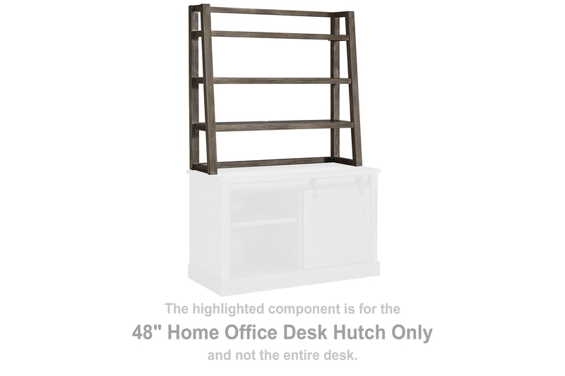Luxenford 48 Home Office Desk Hutch