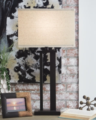 Michael's Bedroom Builder Aniela Signature Design by Ashley Bronze Finish Table Lamp