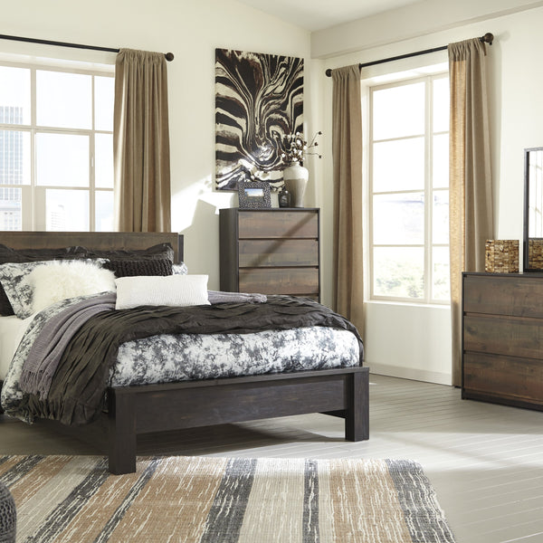 windlore dark brown dresser Windlore B320-31 Dark Brown Dresser