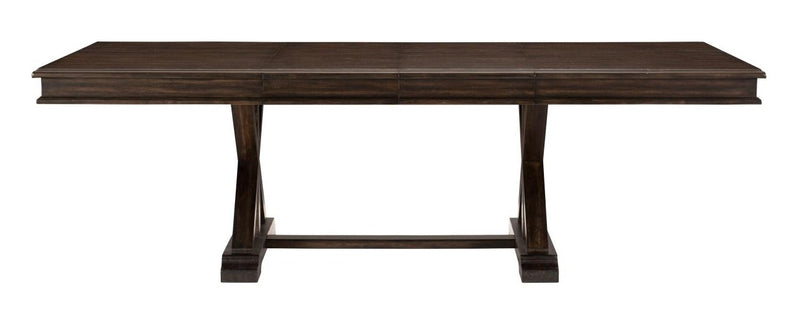 Homelegance Cardano Dining Table in Charcoal 1689-96*