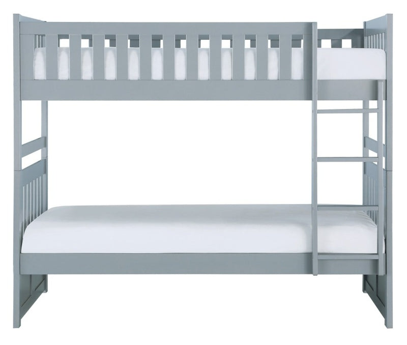 Homelegance Orion Twin/Twin Bunk Bed in Gray B2063-1*