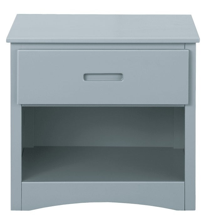 Homelegance Orion 1 Drawer Night Stand in Gray B2063-4
