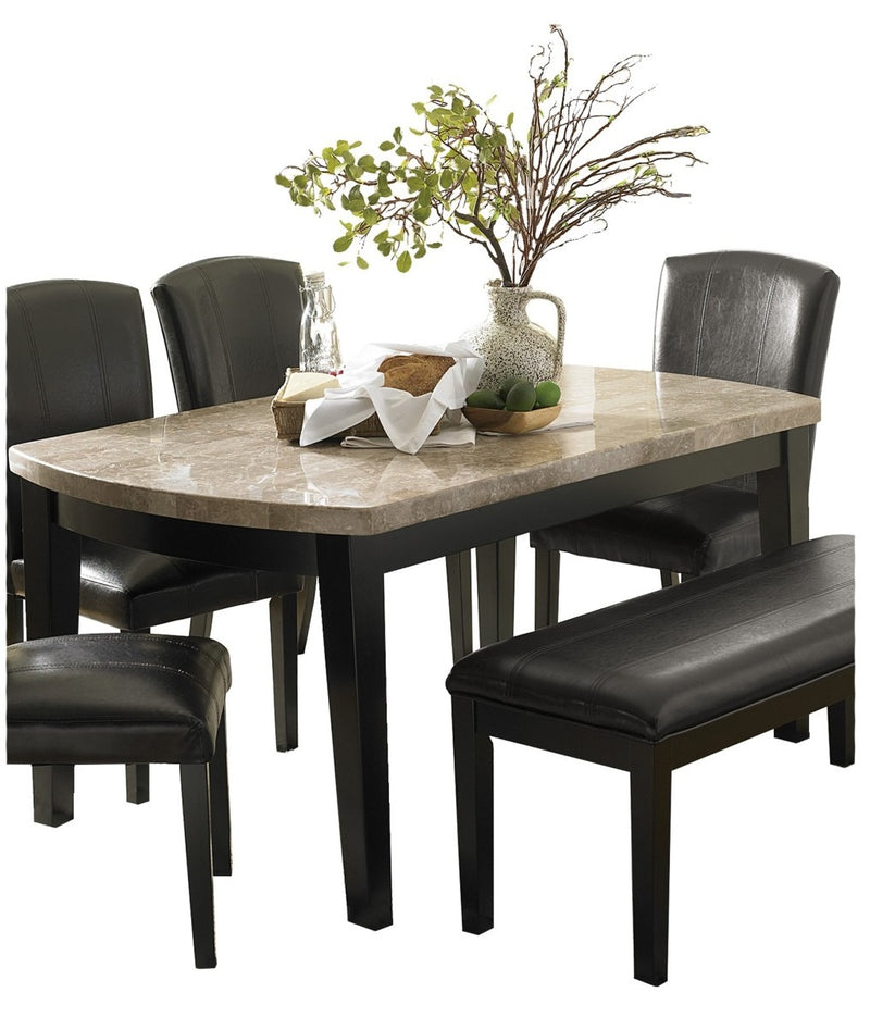 Homelegance Cristo Dining Table in Dark Espresso 5070-64