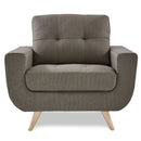 Homelegance Furniture Deryn Chair in Gray 8327GY-1