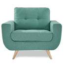 Homelegance Furniture Deryn Chair in Teal 8327TL-1