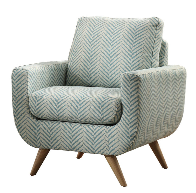 Homelegance Furniture Deryn Accent Chair in Teal 8327TL-1S