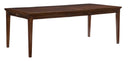 Homelegance Frazier Park Dining Table in Dark Cherry 1649-82
