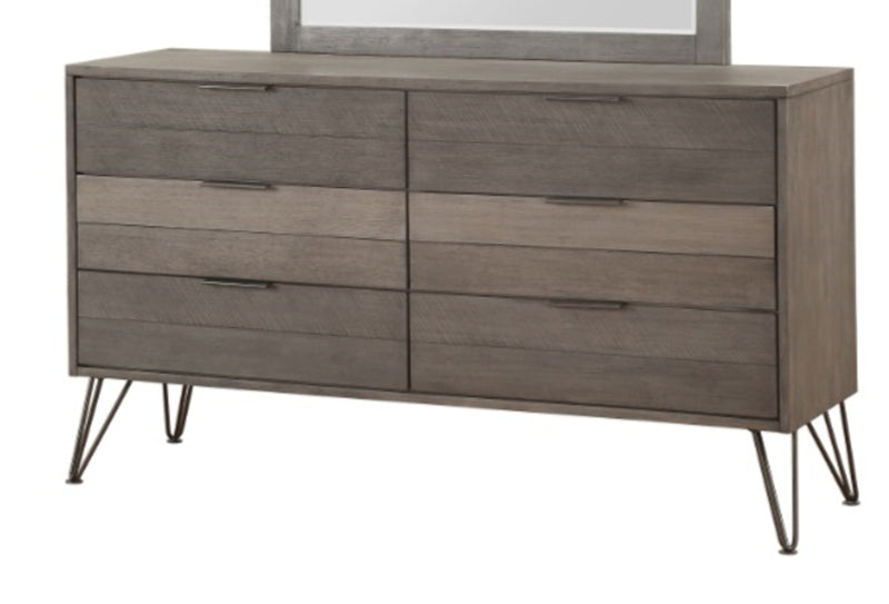 Homelegance Urbanite Dresser in Tri-tone Gray 1604-5