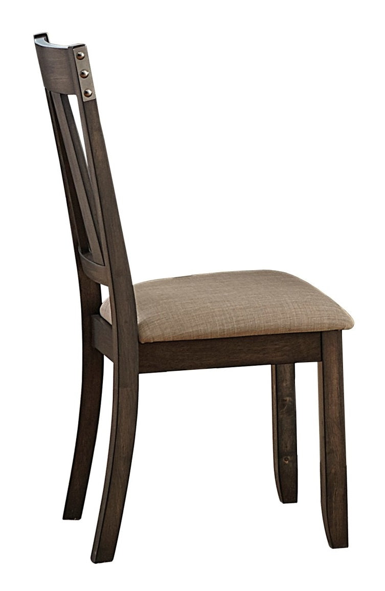 Homelegance Mattawa Side Chair in Brown (Set of 2)